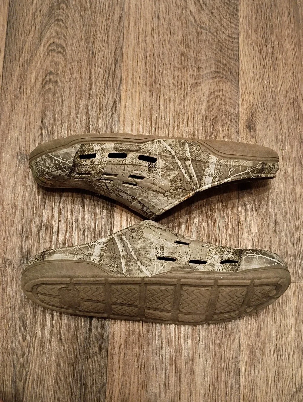 Real Tree Camo Slip On Sandal Slides Men's Size 13